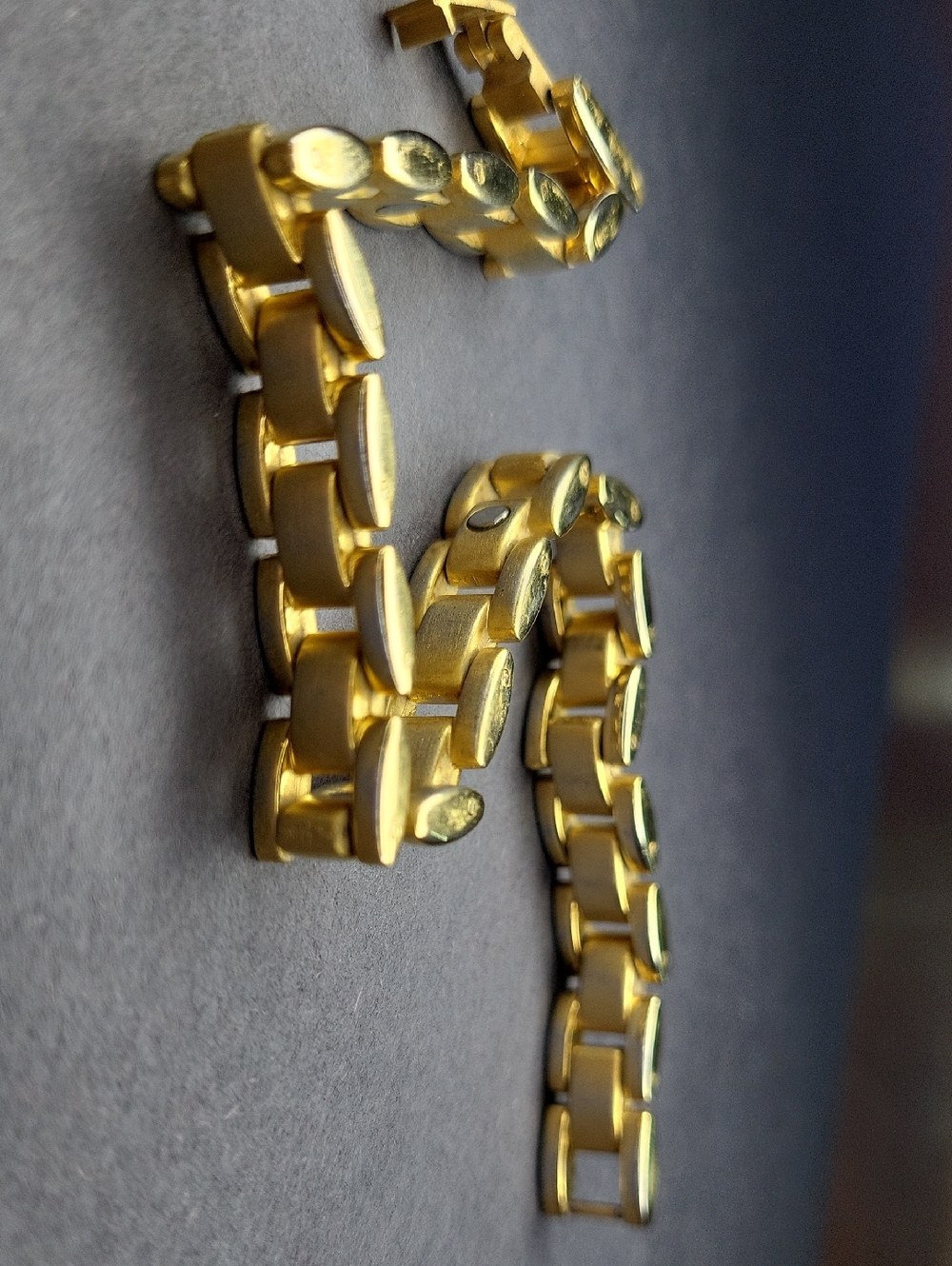 Gold Vintage Link Bracelet